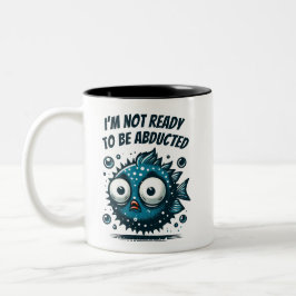 Ich bin nicht bereit, entführt zu werden zweifarbige tasse