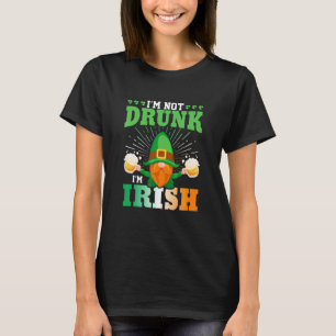 Ich bin nicht Betrunken, dass ich irisch Gnome Bee T-Shirt