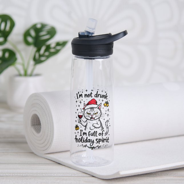 Ich bin nicht Betrunken, dass ich voller Urlaubsst Trinkflasche (Yoga (gedreht))