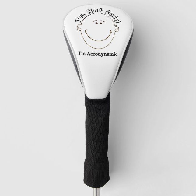 Ich bin nicht blind, ich bin aerodynamisch golf headcover (Vorderseite)