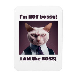 Ich bin nicht Bossy, ich bin die Boss - Funny Boss Magnet