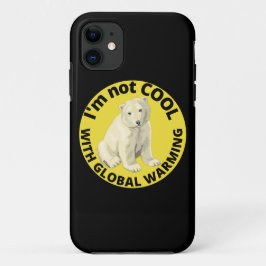 ICH BIN NICHT COOL MIT DER GLOBALEN ERWÄRMUNG, die Case-Mate iPhone Hülle