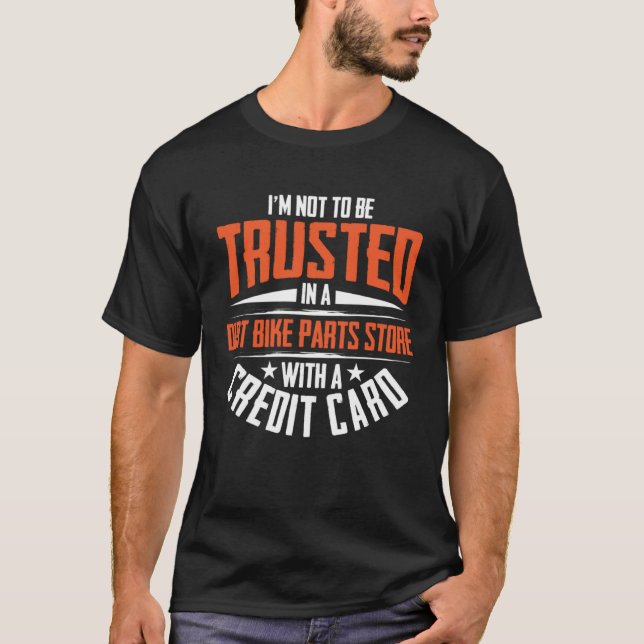 Ich bin nicht darauf vertraut zu sein, in einem Di T-Shirt (Vorderseite)