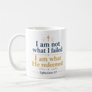 Ich bin nicht das, worin ich gescheitert bin. Ich  Kaffeetasse