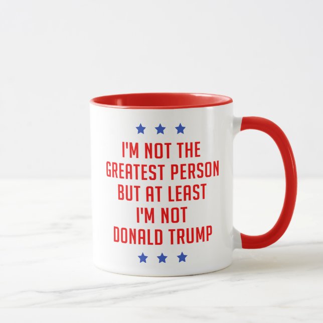 Ich bin nicht der Bestste Mensch... Tasse (Rechts)