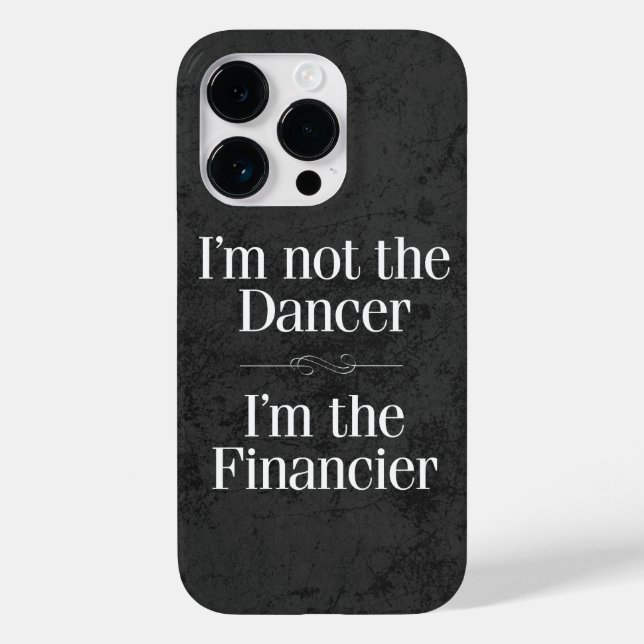 Ich bin nicht der Tänzer Case-Mate iPhone 14 Pro Hülle (Rückseite)