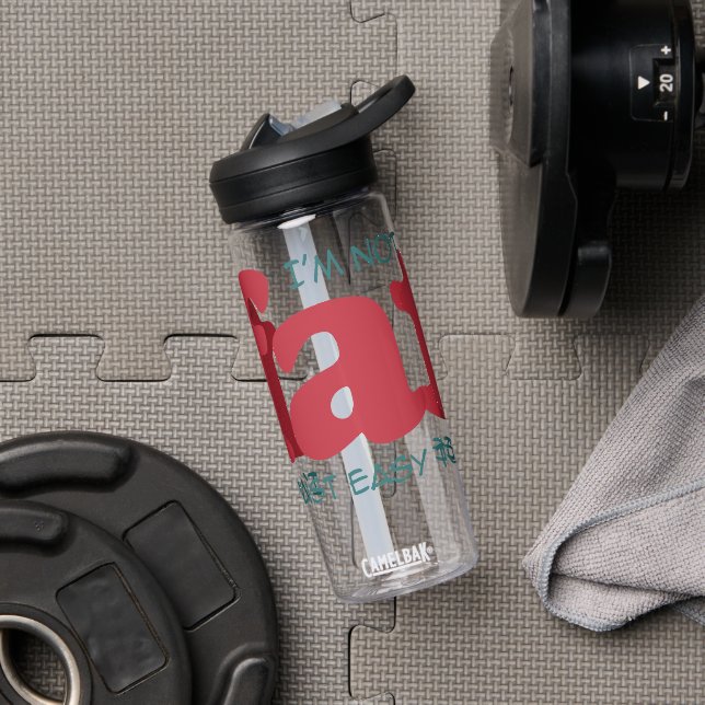 Ich bin nicht dick trinkflasche (Fitnessstudio)