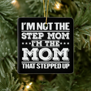 Ich bin nicht die Stiefmutter, ich bin die Mutter, Keramikornament