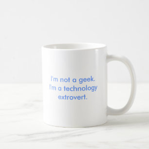 Ich bin nicht ein Aussenseiter. Ich bin ein Kaffeetasse