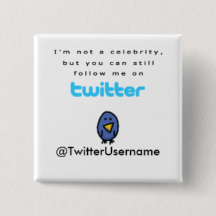 Ich bin nicht ein Berühmten… Follow-me auf Twit Button