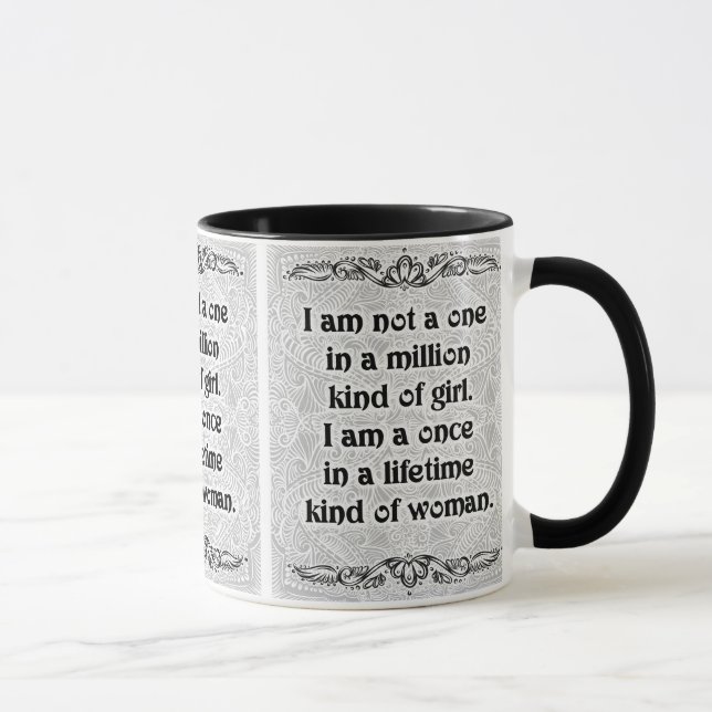 Ich bin nicht ein - positives Zitat Tasse (Rechts)