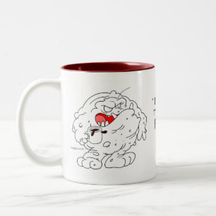 Ich bin nicht eine Morgen-Person Zweifarbige Tasse