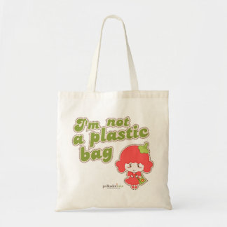 Ich bin nicht eine Plastiktasche-Kampagne Tragetasche