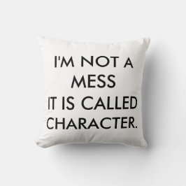 Ich bin NICHT EINE VERWIRRUNG! Überfülltes Kissen