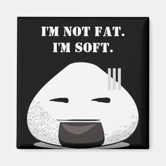 Ich bin NICHT FAT. Ich bin SOFT. Magnet
