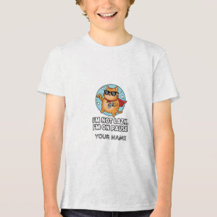 Ich bin nicht faul, ich mache Pause – Gamer-Katze  Tri-Blend Shirt