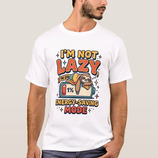 Ich bin nicht faul Tee (Vorderseite)