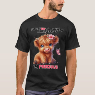 Ich bin nicht fett Gott gab mir Airbags, weil ich  T-Shirt