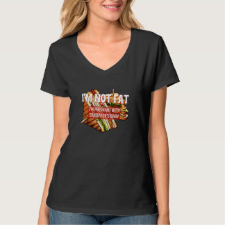 Ich bin nicht fett, ich bin schwanger mit Sandwich T-Shirt