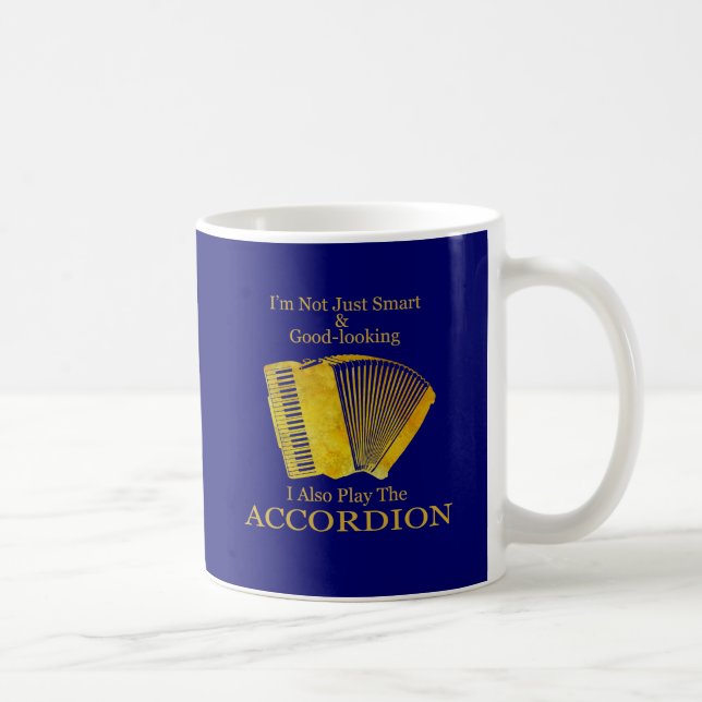 Ich bin nicht gerade intelligentes und schönes kaffeetasse (Rechts)