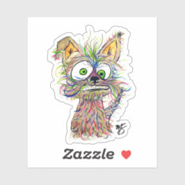 Ich bin nicht gestresst! aufkleber