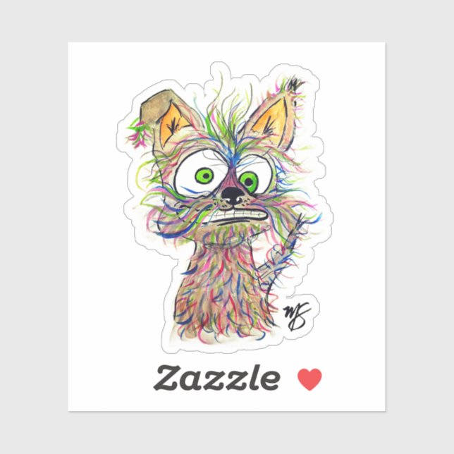 Ich bin nicht gestresst! aufkleber (Blatt)