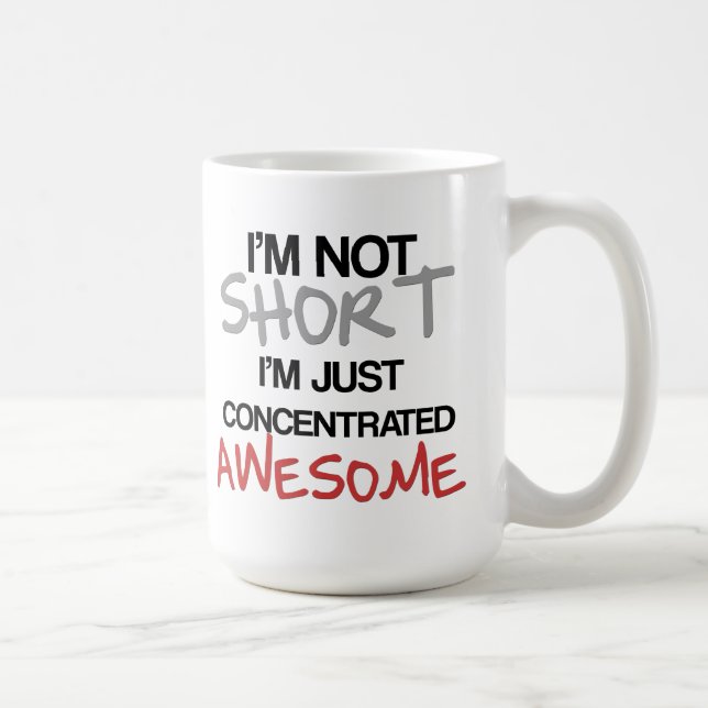 Ich bin nicht, ich bin gerade starkes kaffeetasse (Rechts)