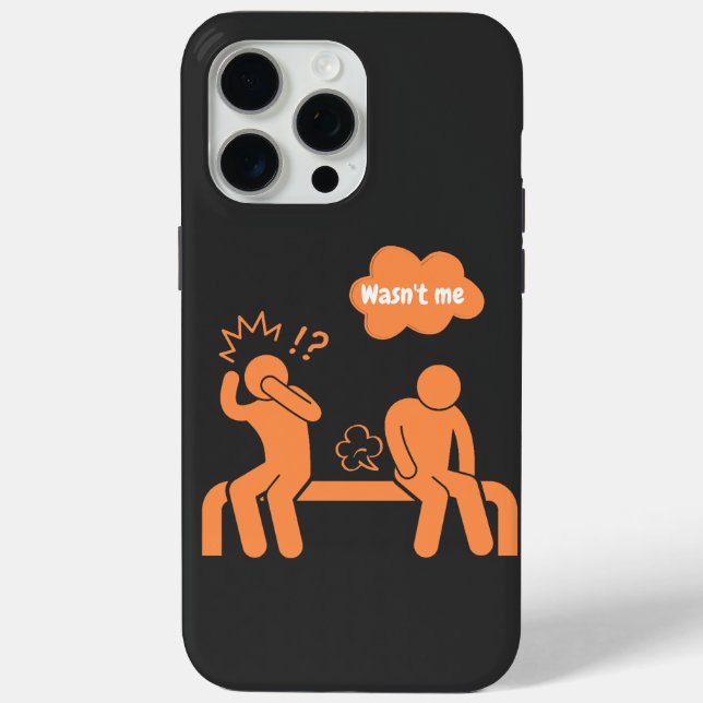Ich bin nicht, ich bin keine Furz Case-Mate iPhone Hülle (Rückseite)