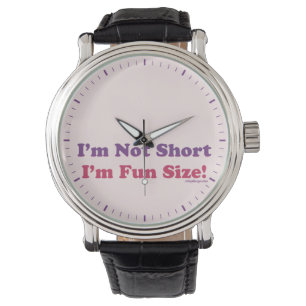 Ich bin nicht, ich bin Spaß-Größe kurz! Armbanduhr