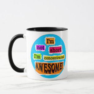 Ich bin nicht, ich bin starkes fantastisches kurz tasse
