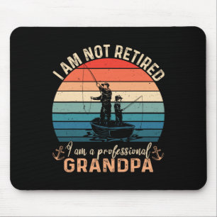 Ich bin nicht im Ruhestand, ich bin ein profession Mousepad