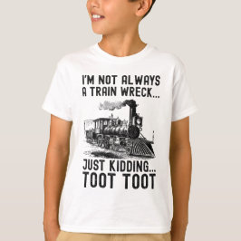 Ich bin nicht immer ein totales Chaos, nur Spaß T-Shirt