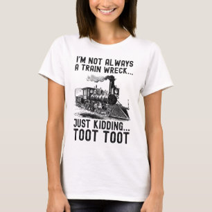 Ich bin nicht immer ein totales Chaos, nur Spaß T-Shirt