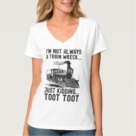 Ich bin nicht immer ein totales Chaos, nur Spaß T-Shirt