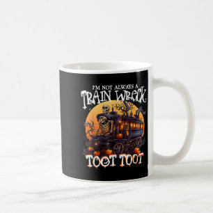 Ich bin nicht immer ein Zugwrack, das nur zu Halle Kaffeetasse