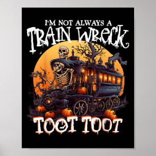 Ich bin nicht immer ein Zugwrack, das nur zu Halle Poster