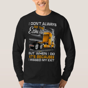 Ich bin nicht immer für die Extra-Meile, aber wenn T-Shirt