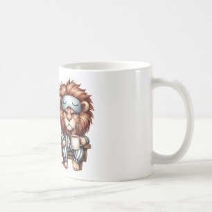 "Ich bin nicht immer gruselig, manchmal schlafe ic Kaffeetasse