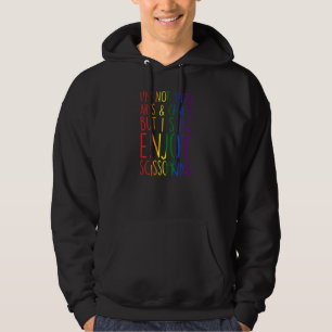 Ich bin nicht in Kunst und Handwerk, aber ich geni Hoodie