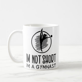Ich bin nicht klein, ich bin eine Turnerin Cheerle Kaffeetasse