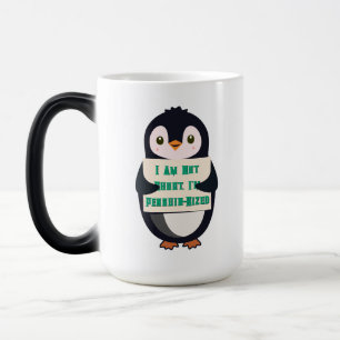 Ich bin nicht klein, ich bin Pinguin-groß Verwandlungstasse