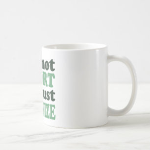 Ich bin nicht Kurz - einfach Spaß Größe~ Kaffeetasse