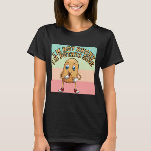 Ich bin nicht kurz, ich bin Kartoffelgröße, lustig T-Shirt