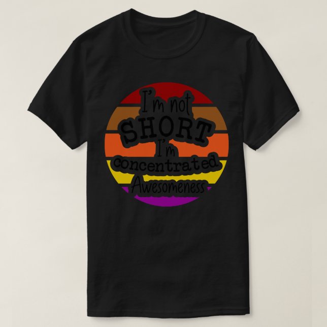Ich bin nicht Kurz im konzentrierten Wahnsinn T-Shirt (Design vorne)
