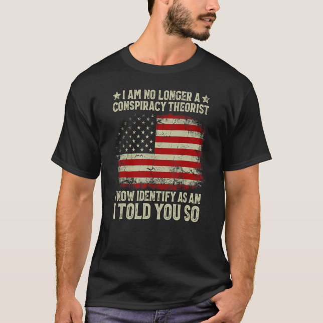 Ich bin nicht mehr eine religiös-theoretische amer T-Shirt (Vorderseite)