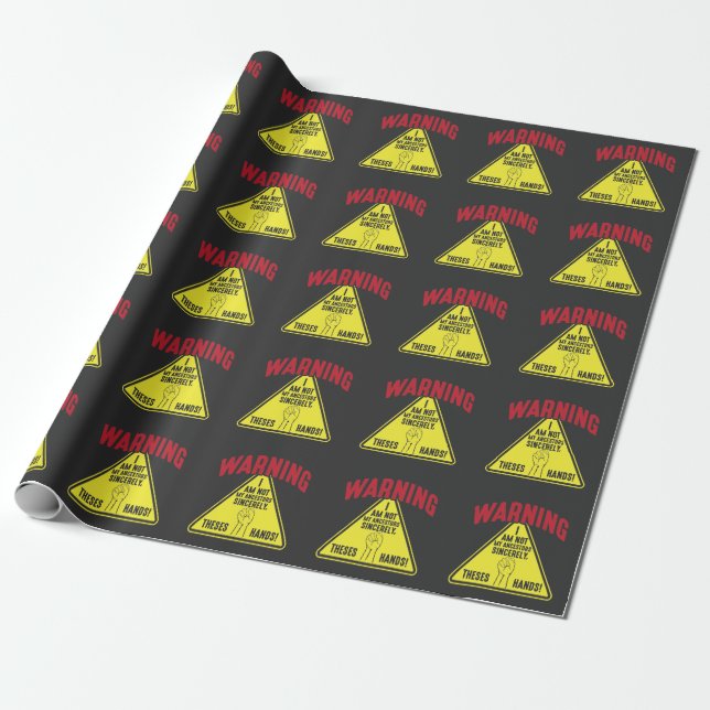 Ich bin nicht meine Anti-Rassismus-Erklärung Geschenkpapier (Ungerollt)