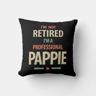 Ich bin nicht müde, ich bin ein Berufliches Pappie Kissen