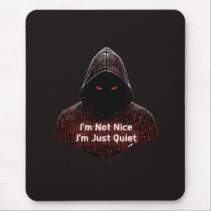 Ich bin nicht nett mousepad