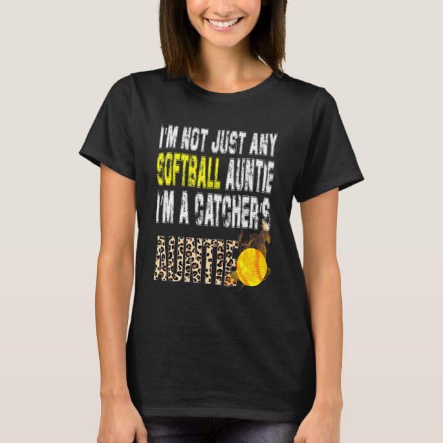 Ich bin nicht nur ein Softball-Tante, ich bin ein  T-Shirt (Vorderseite)