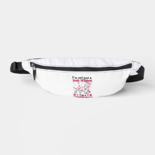 Ich bin nicht nur Hundemensch - Dackel Mami Bauchtasche